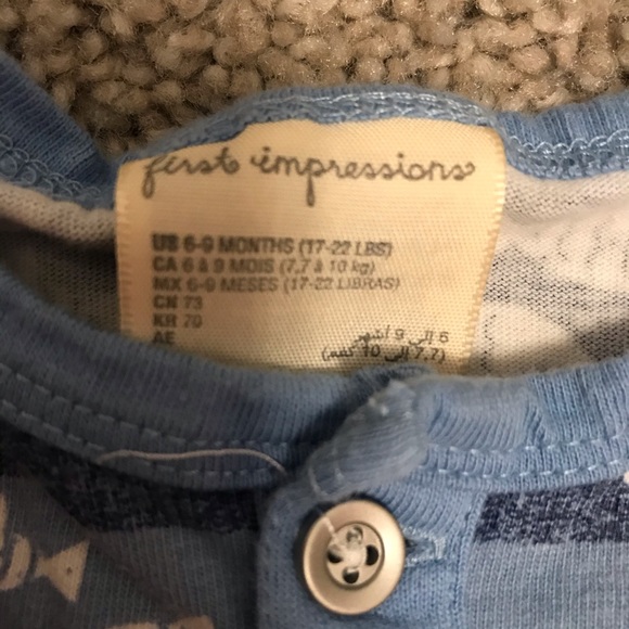 2 x Baby Boy Rompers (6-9 months) - Picture 2 of 3